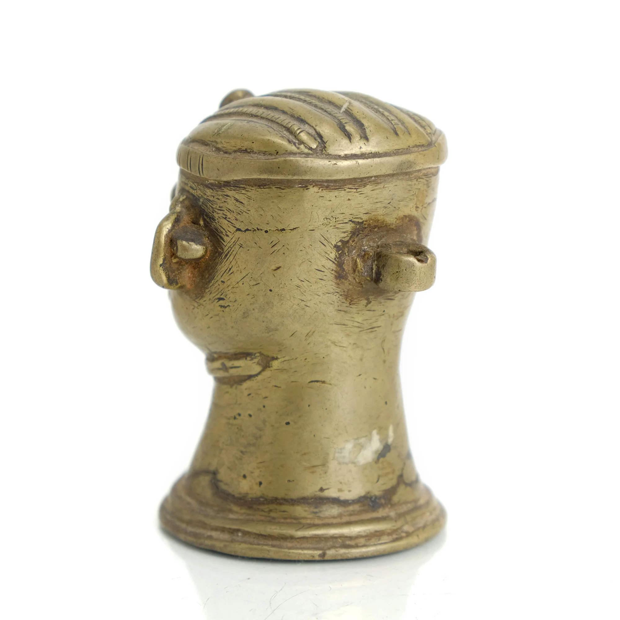 Late 19th Century Brass Shiva - The Guardian of End of Life - Image 3
