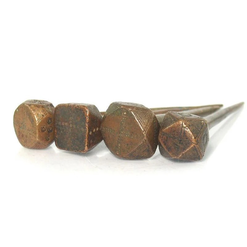 Late 19th Century Tuareg Hair Ornament / Pin #1 - Image 3