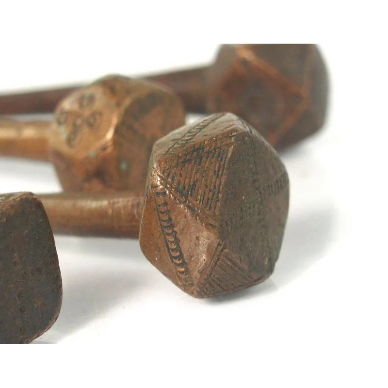 Late 19th Century Tuareg Hair Ornament / Pin #1 - Image 7