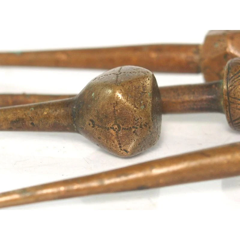 Late 19th Century Tuareg Hair Ornament / Pin #2 - Image 7