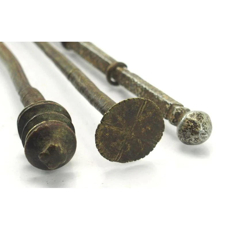 Late 19th Century Tuareg Hair Ornament / Pin #7 - Image 2