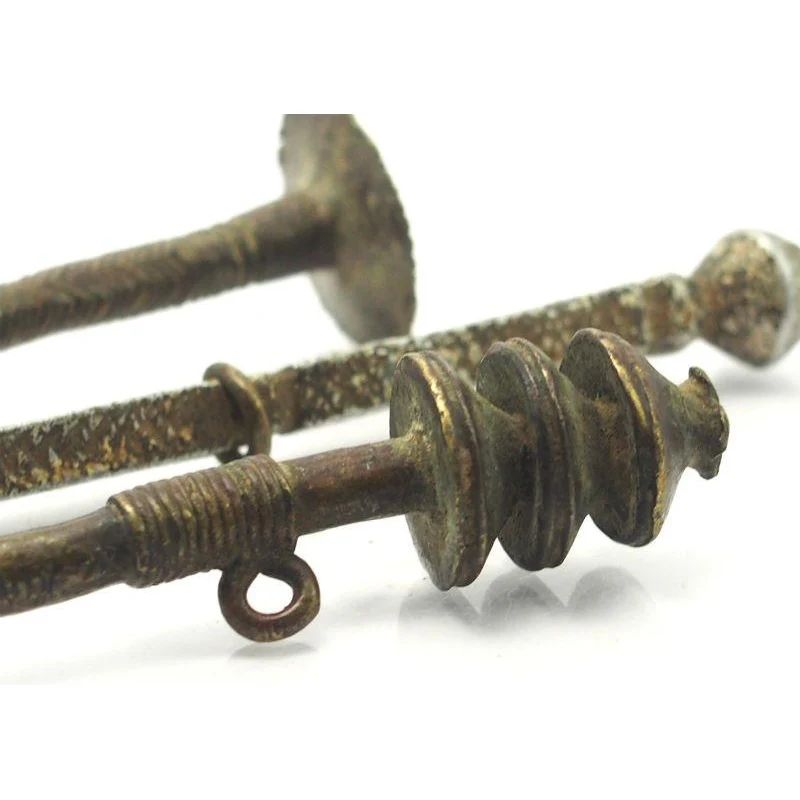 Late 19th Century Tuareg Hair Ornament / Pin #7 - Image 8