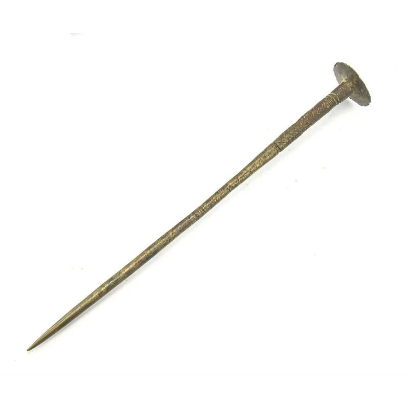Late 19th Century Tuareg Hair Ornament / Pin #7 - Image 9