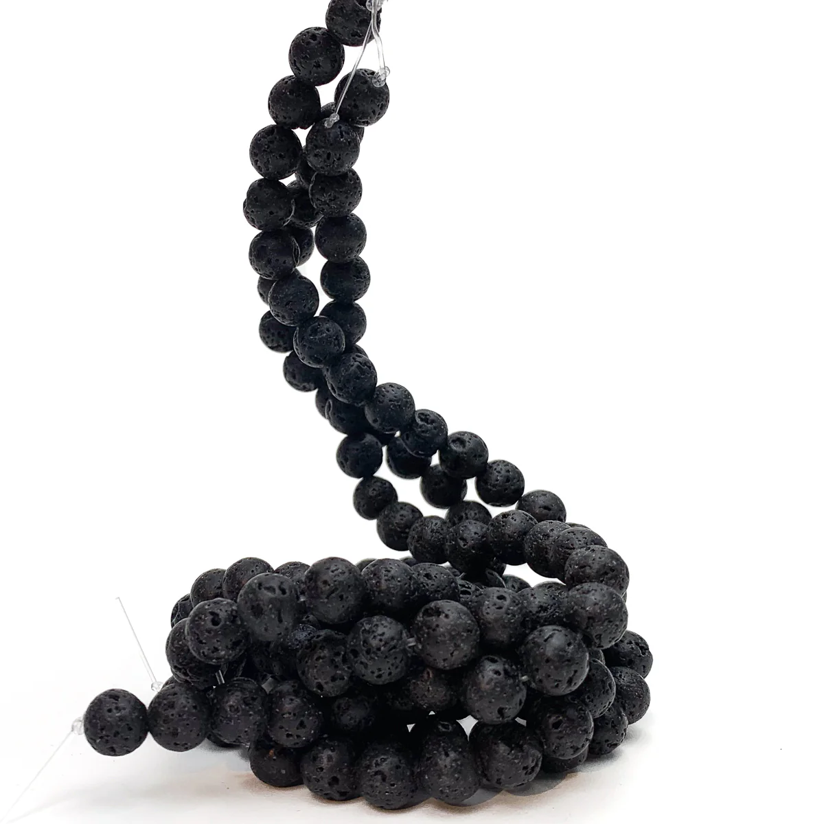 Lavastone 8mm Smooth Rounds Bead Strand - Image 6