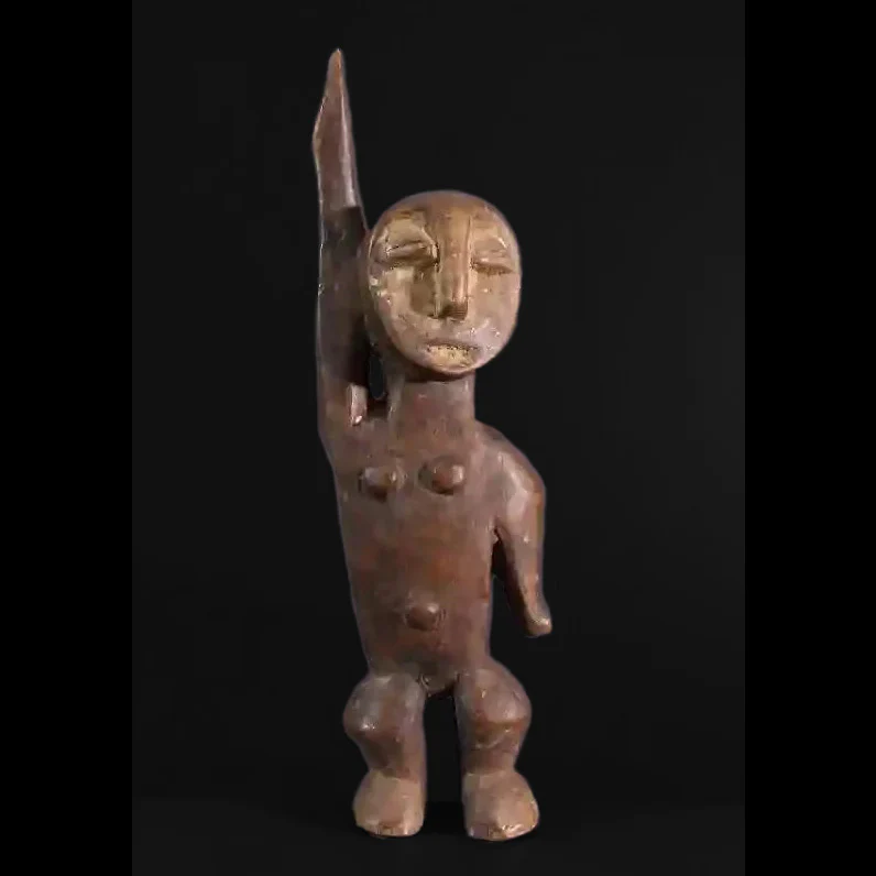 Lega Bwami Society Female Initiation Figure, Congo #27 - Image 2
