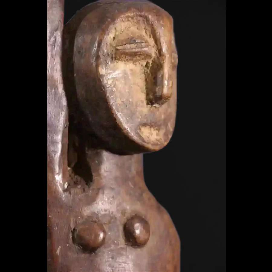 Lega Bwami Society Female Initiation Figure, Congo #27 - Image 7
