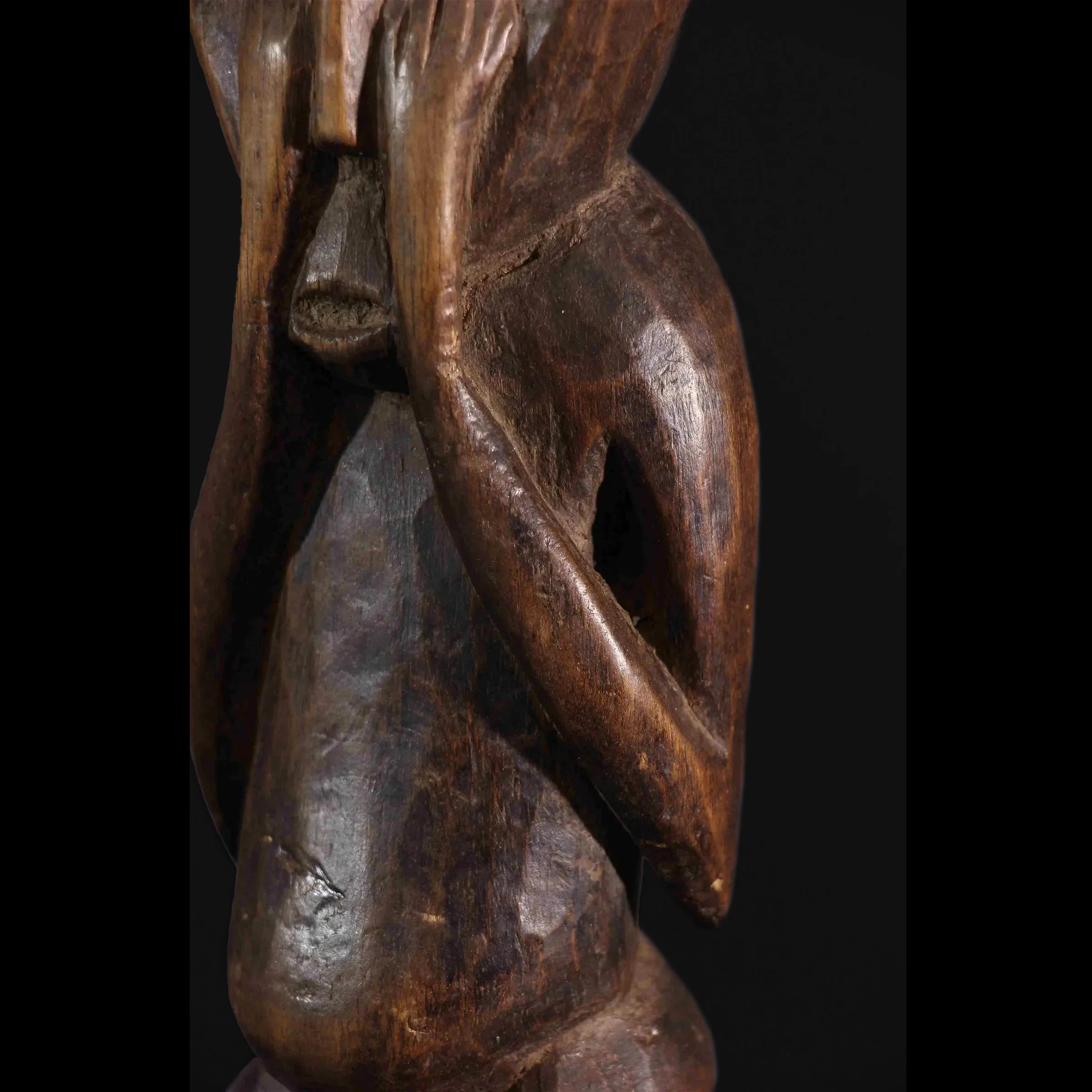 Lega Bwami Wooden Figure, Congo #16 - Image 10