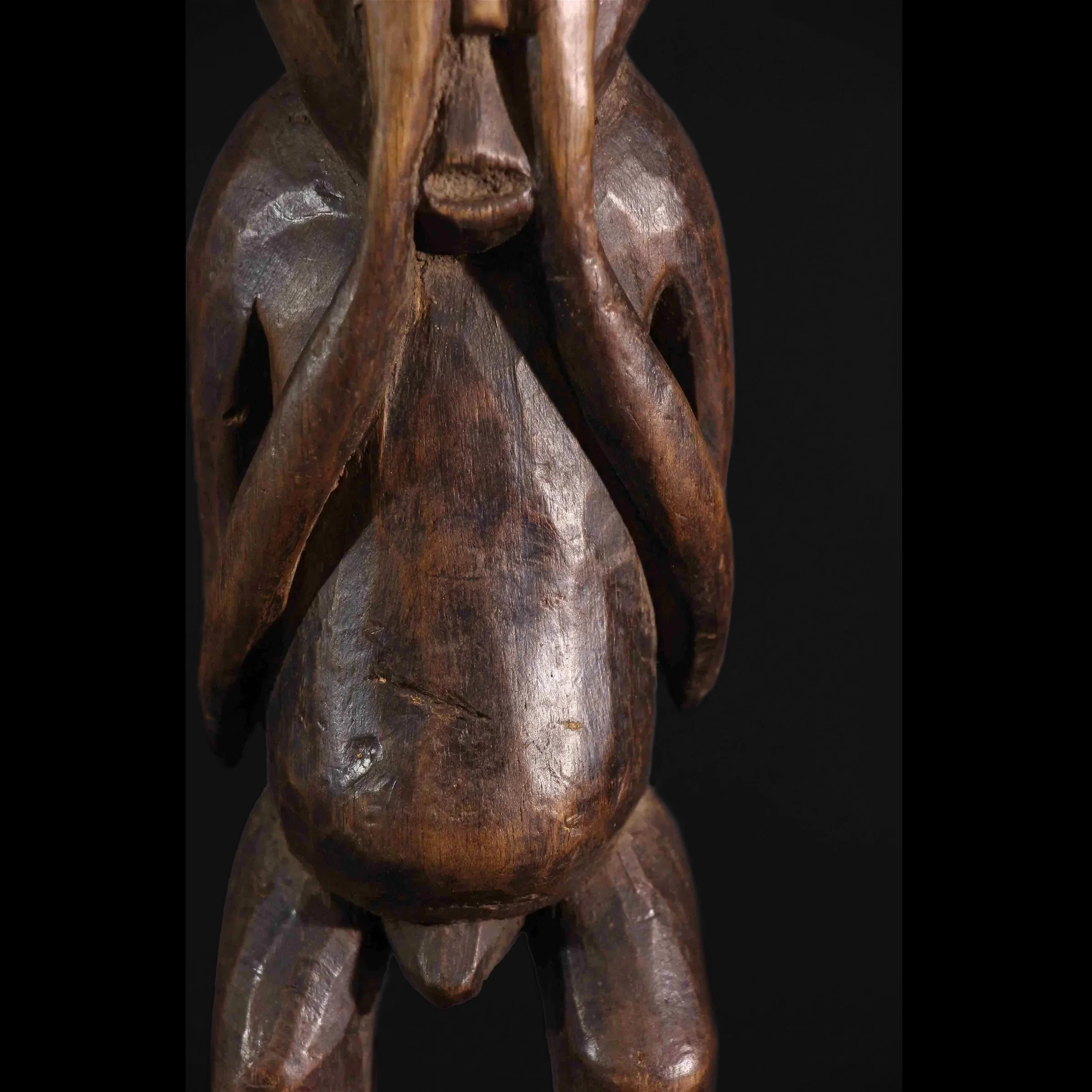 Lega Bwami Wooden Figure, Congo #16 - Image 11