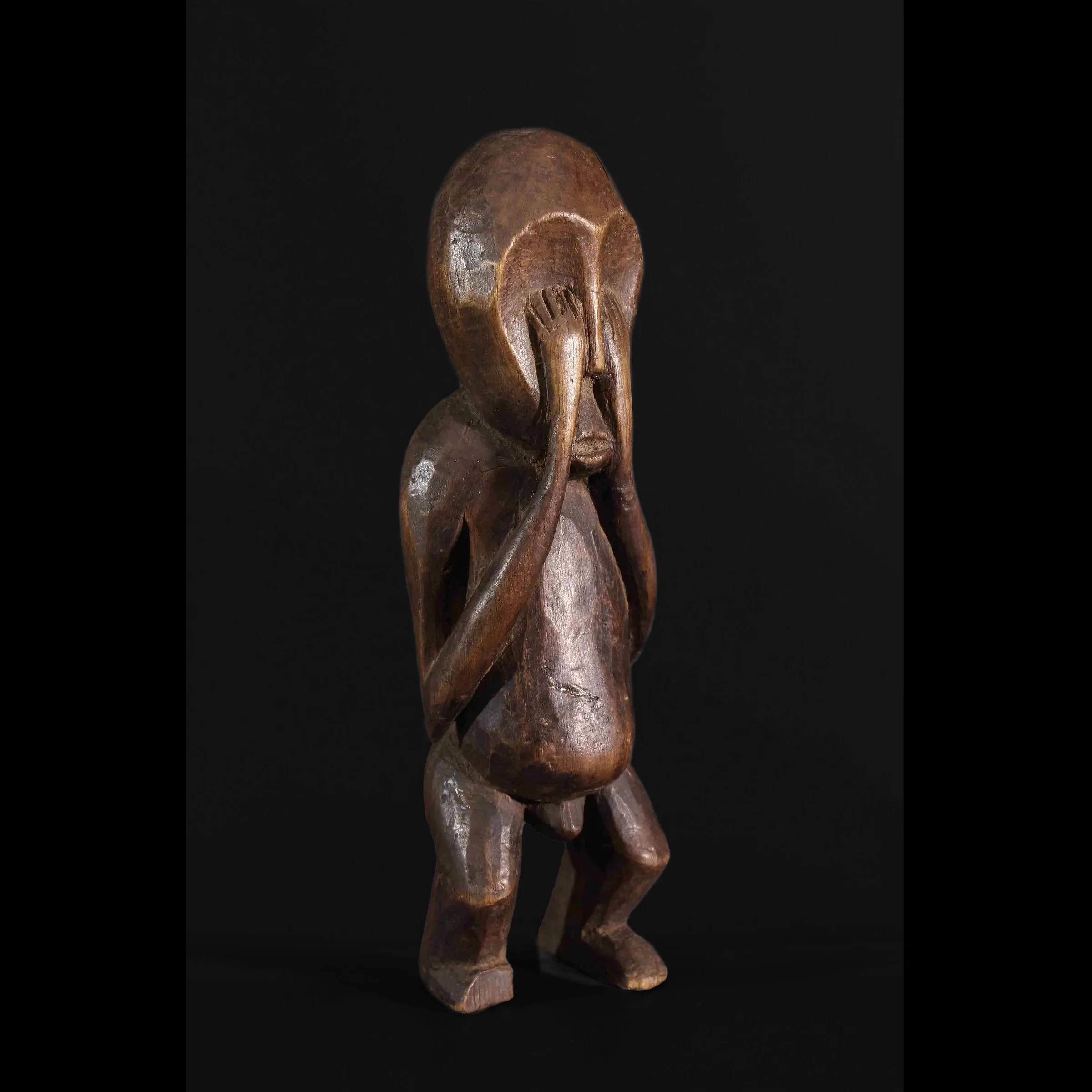Lega Bwami Wooden Figure, Congo #16 - Image 2