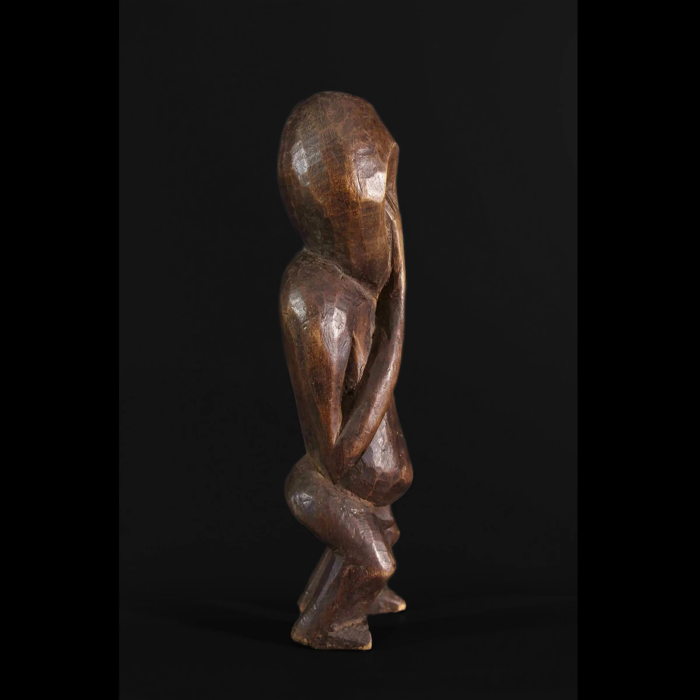 Lega Bwami Wooden Figure, Congo #16 - Image 6