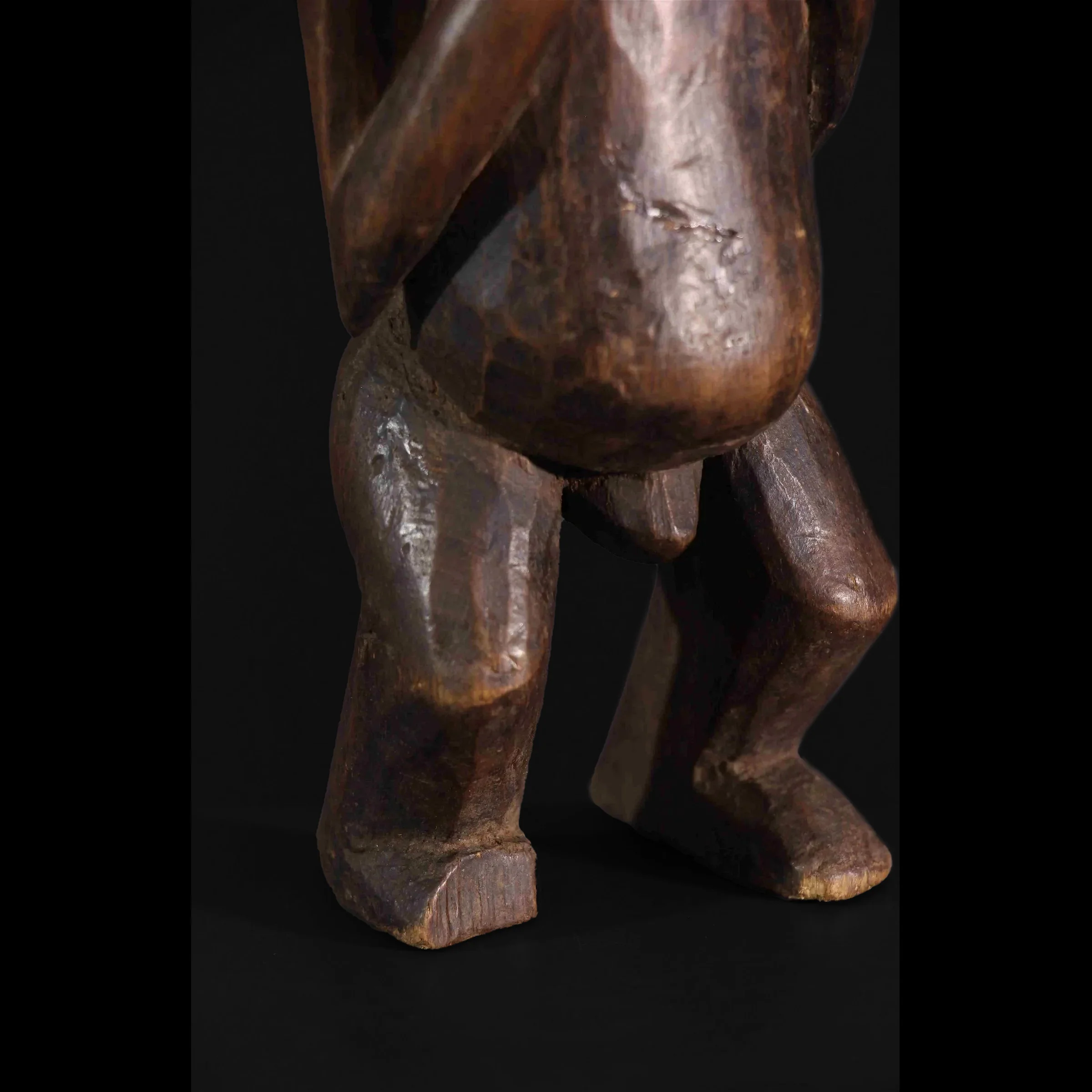 Lega Bwami Wooden Figure, Congo #16 - Image 8