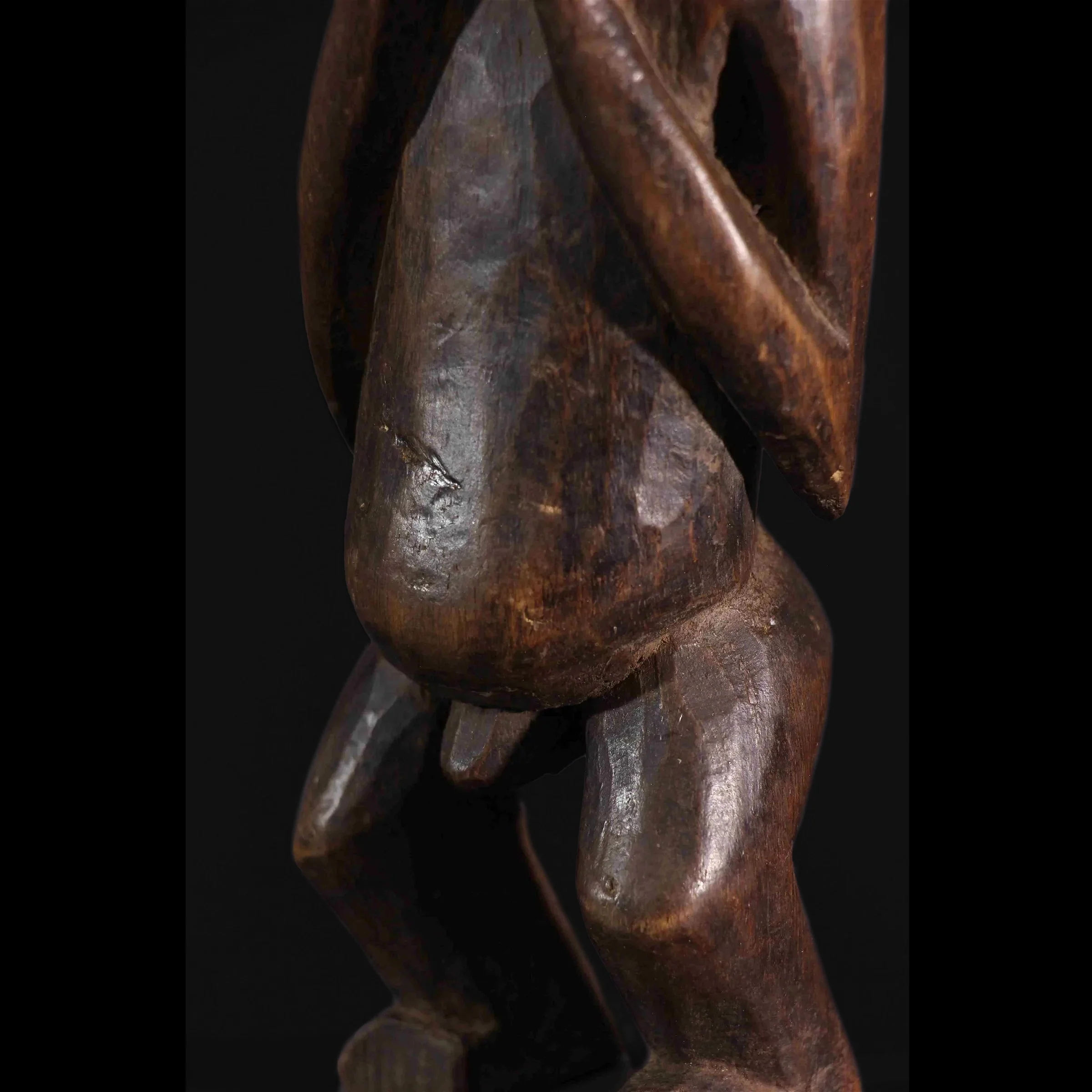 Lega Bwami Wooden Figure, Congo #16 - Image 9