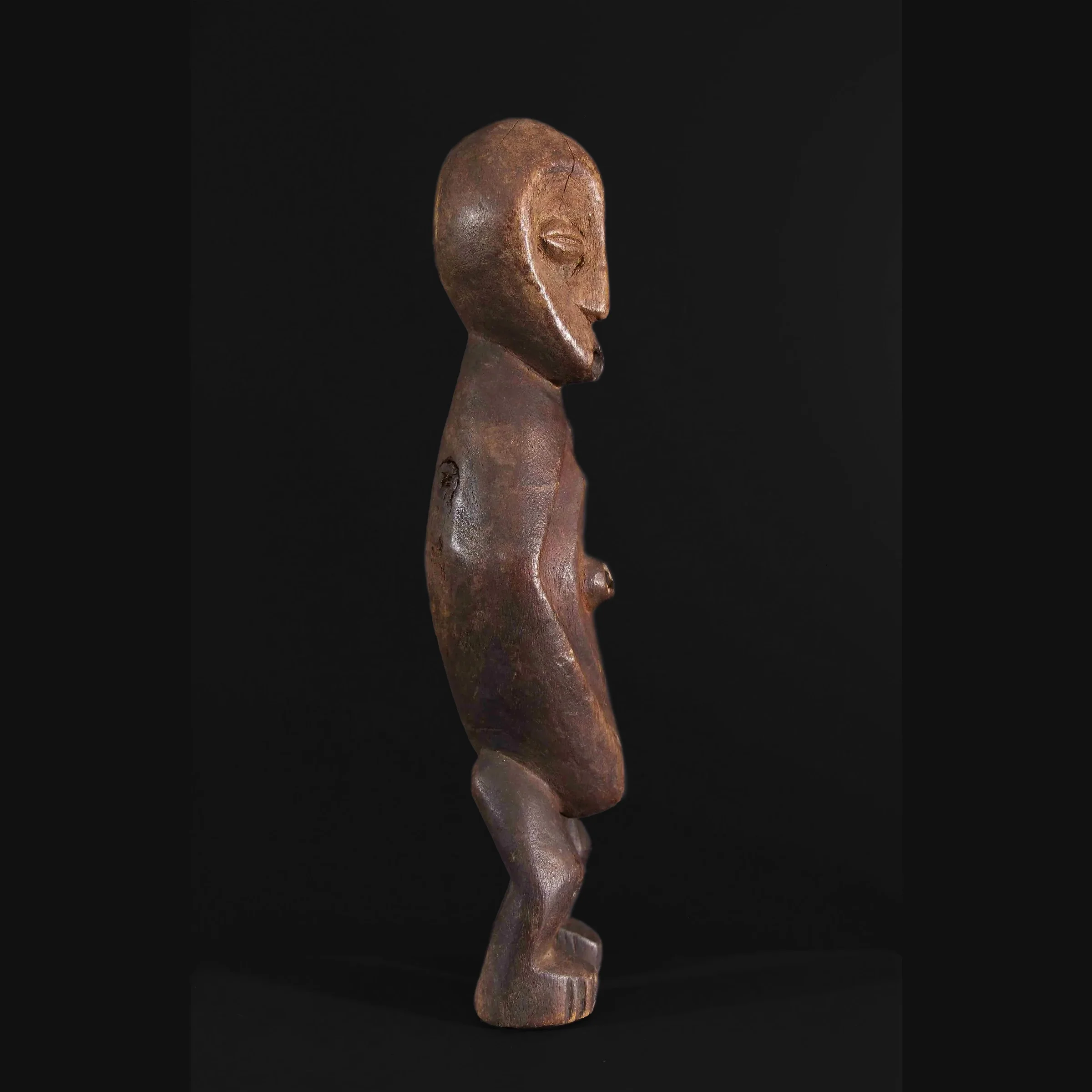 Lega Bwami Wooden Figure, Congo #11 - Image 4