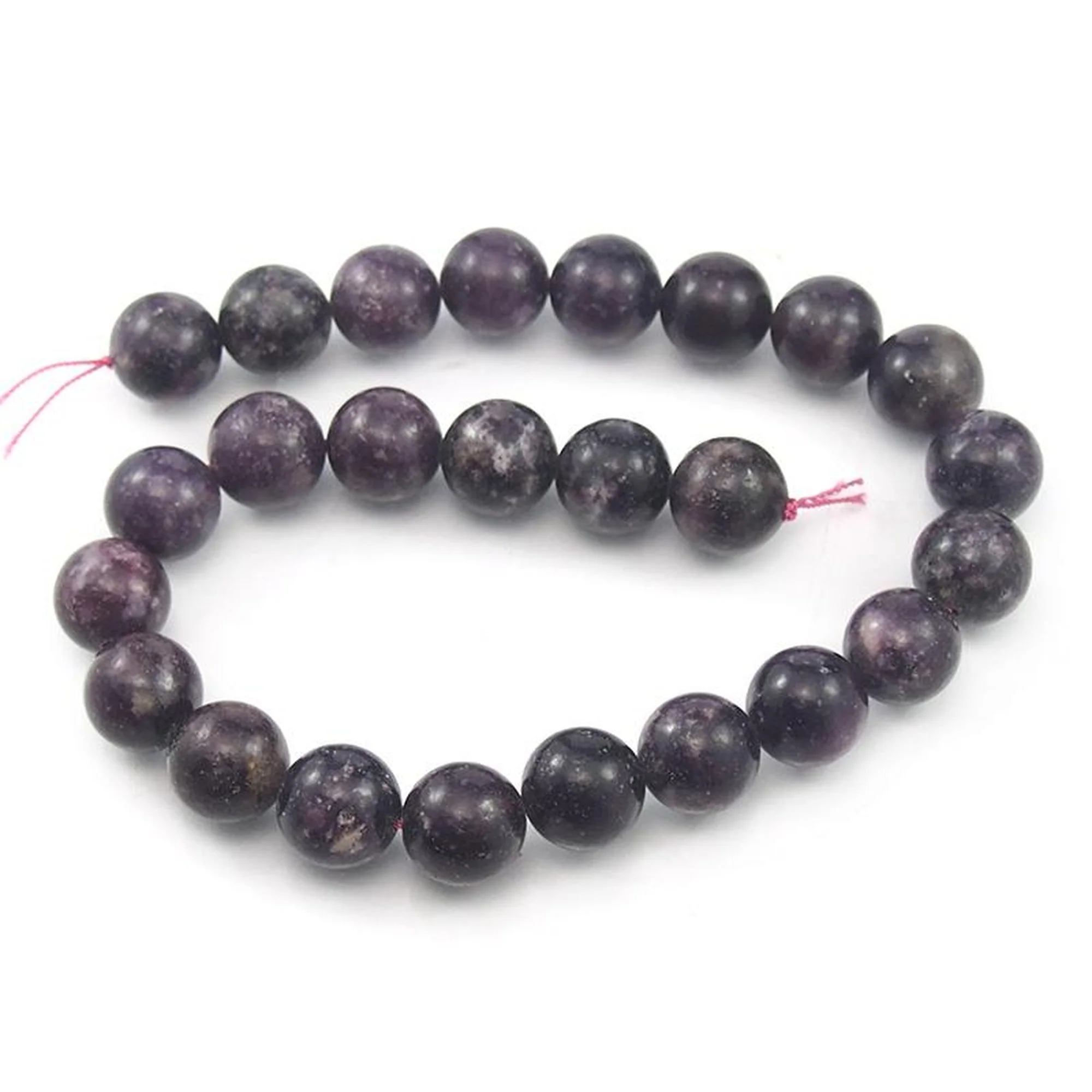Lepidolite Deep Violet Strand 16mm - Image 2