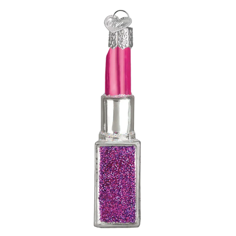 Lipstick Glass Ornament - Image 3