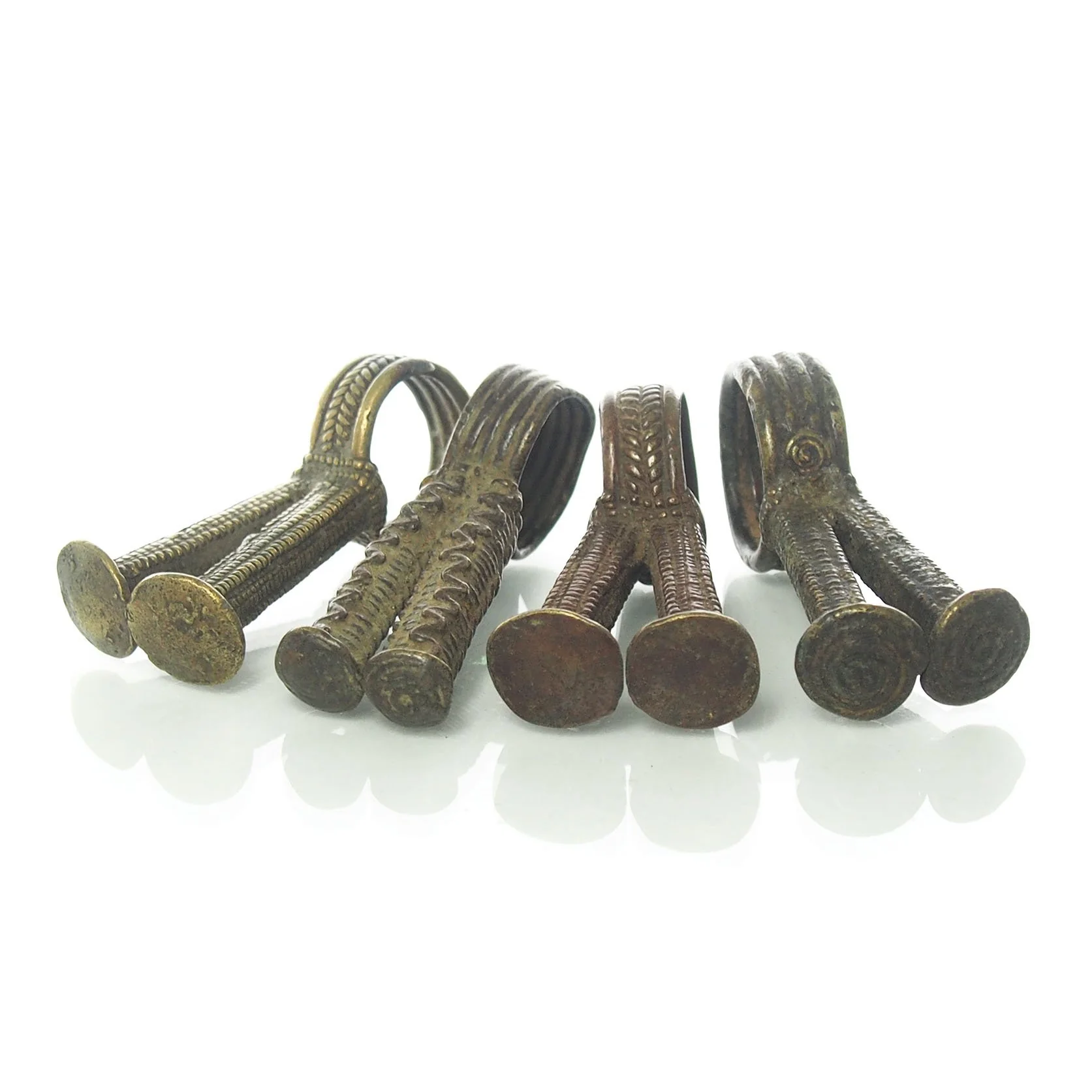 Lobi 19th Century Rare and Fine Granary Rings - Image 2