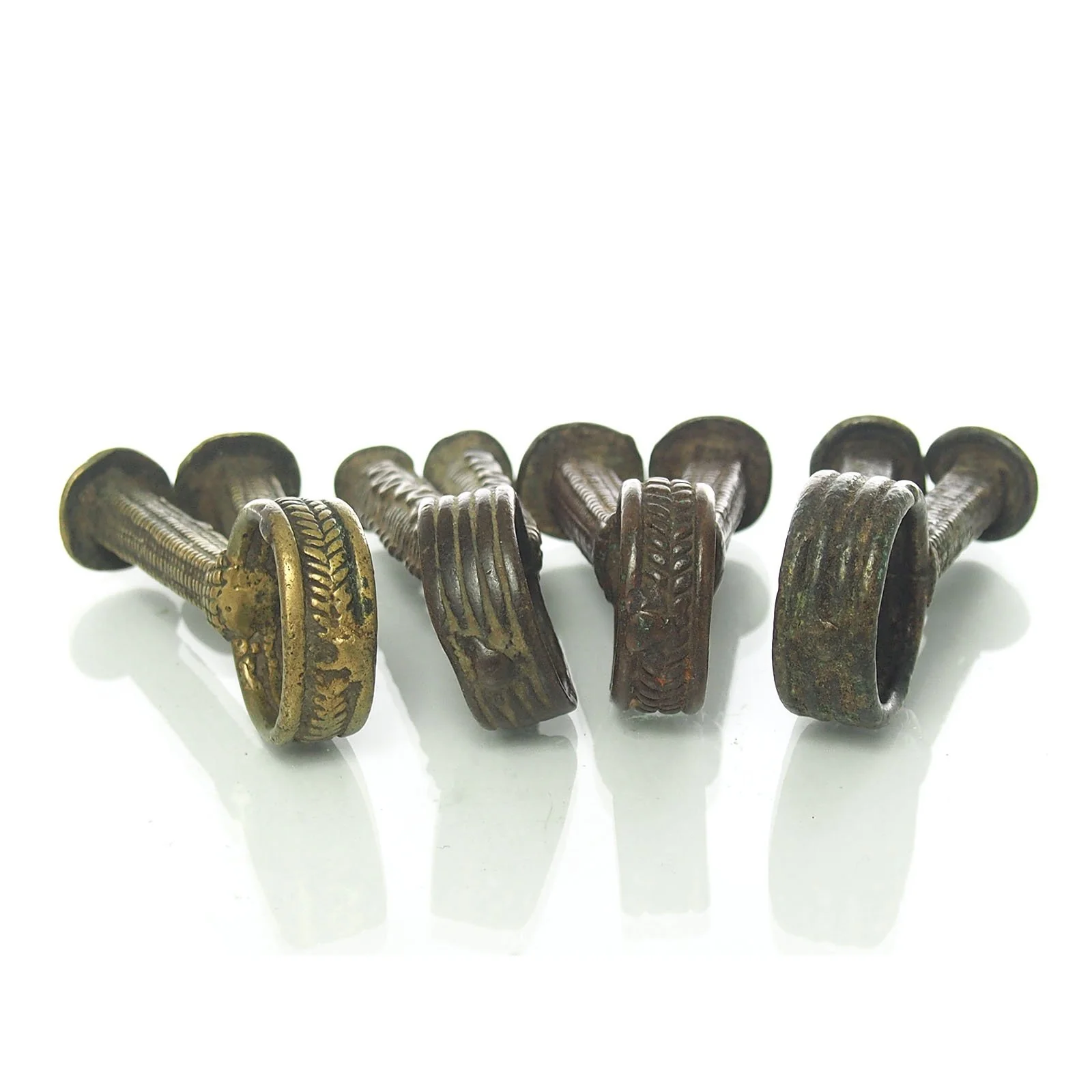 Lobi 19th Century Rare and Fine Granary Rings - Image 4