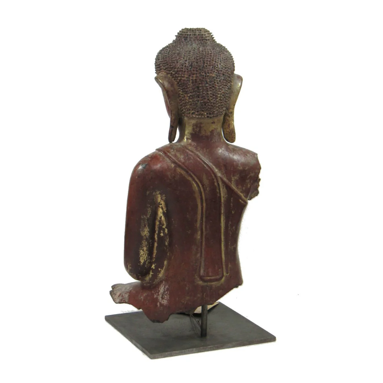 Lord Buddha Fragment in Ava Style Ca. 18th-19th Century - Image 4