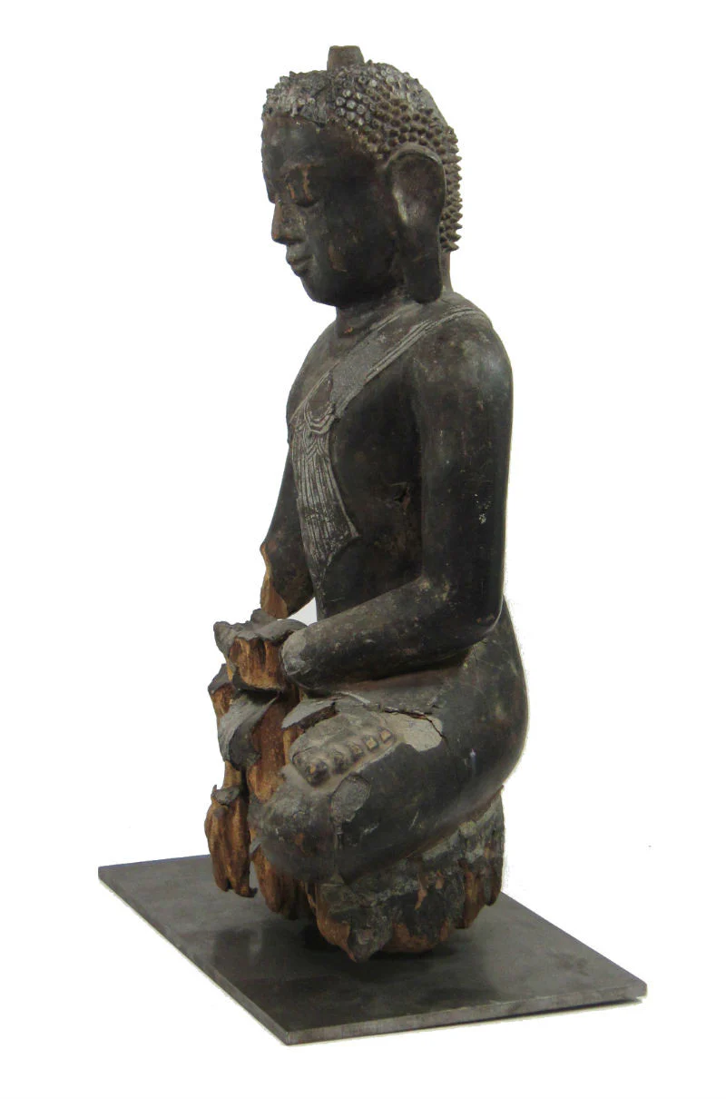 Lord Buddha Shan Style Ca.18th Century - Image 3