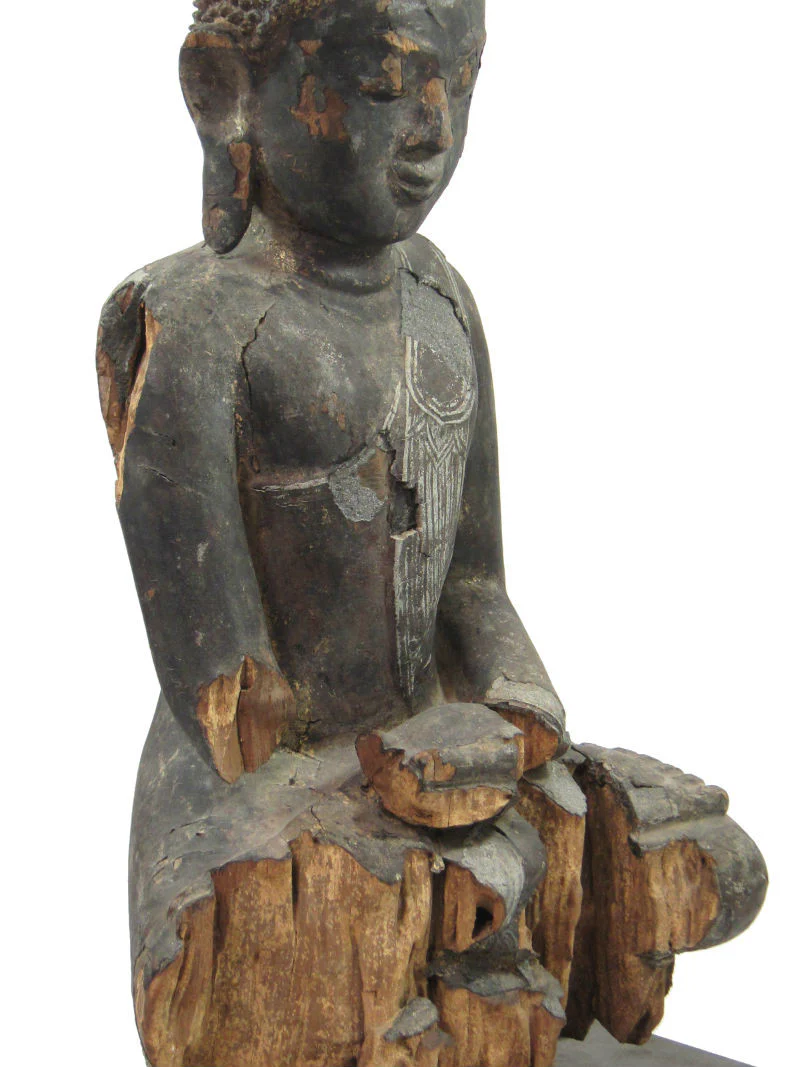 Lord Buddha Shan Style Ca.18th Century - Image 6