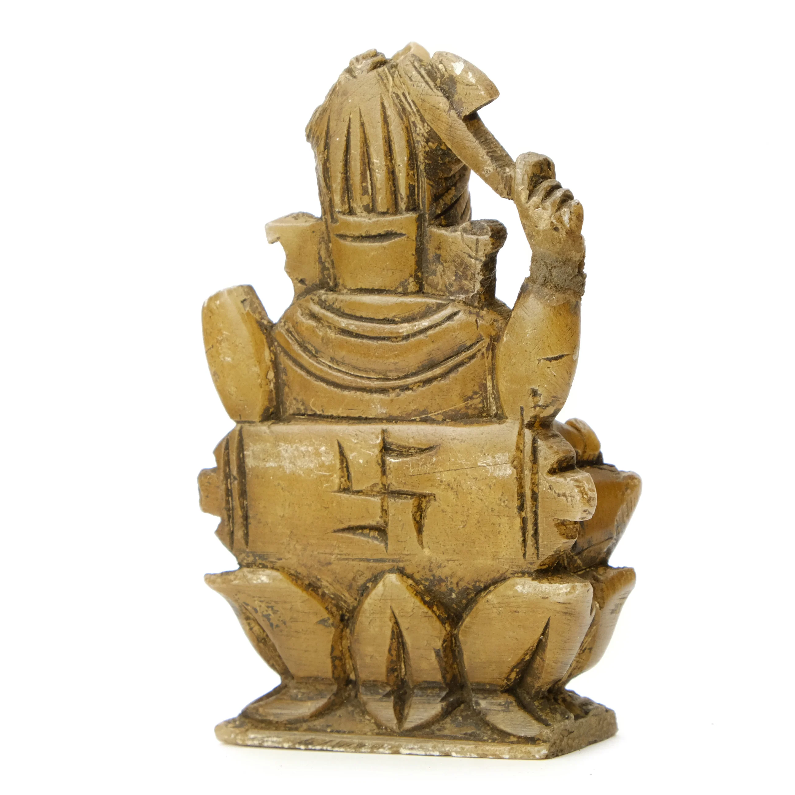 Lord Ganesha Marble Shrine Figure, India #48 - Image 3