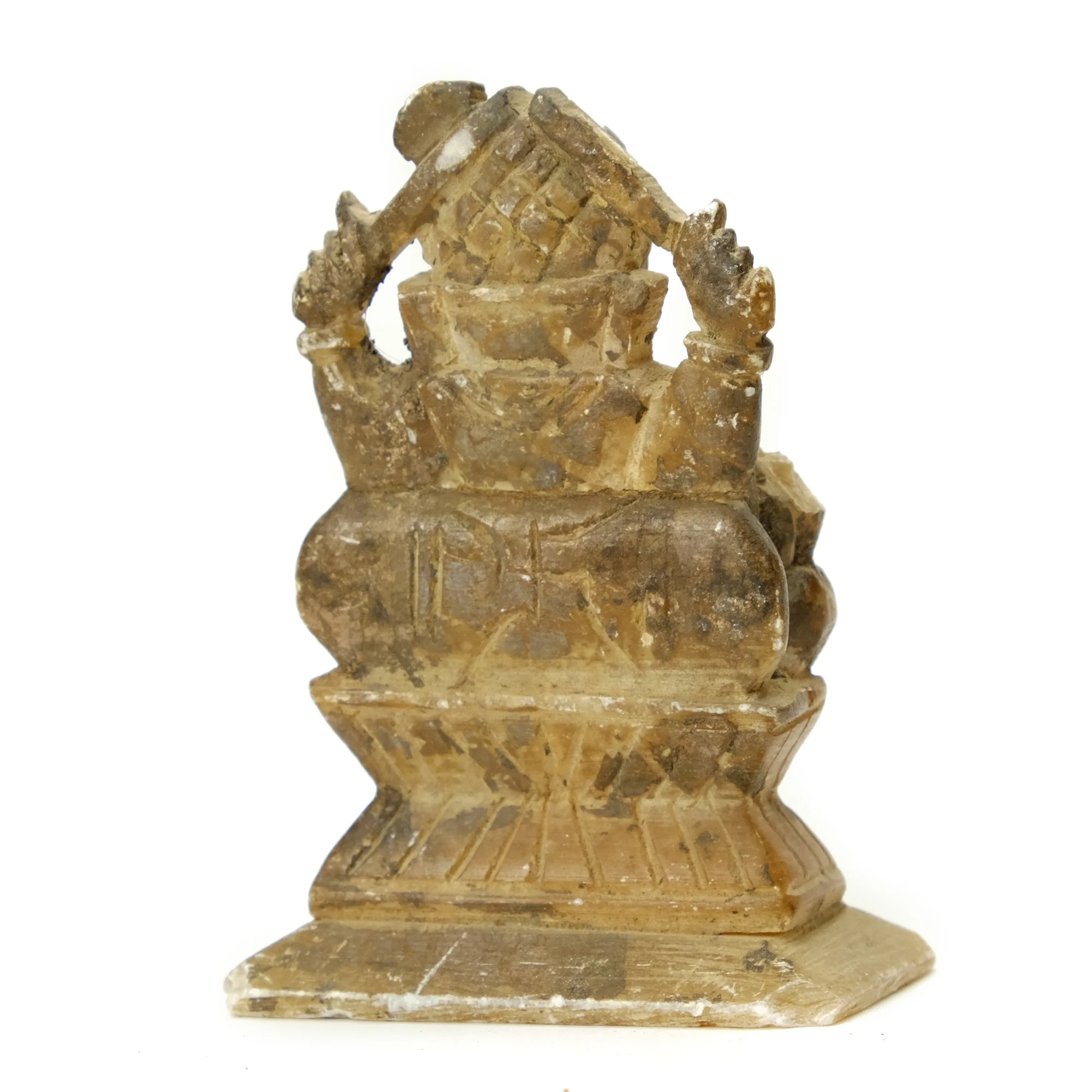 Lord Ganesha Marble Shrine Figure, India #49 - Image 3