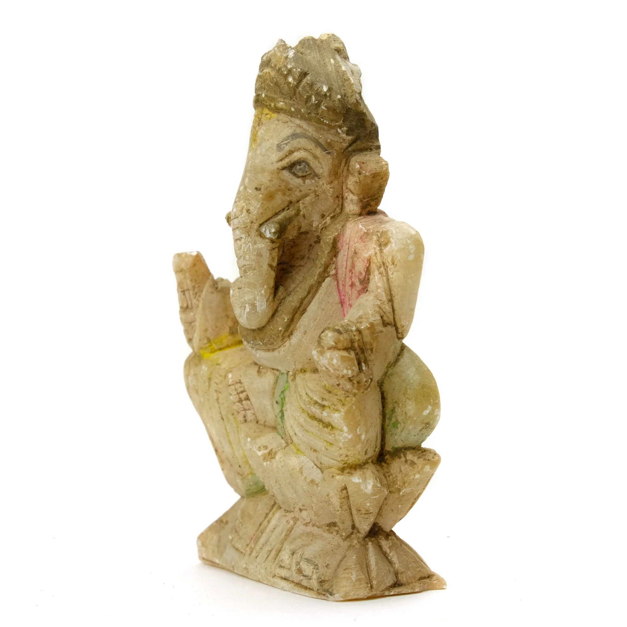 Lord Ganesha Marble Shrine Figure, India #51 - Image 2