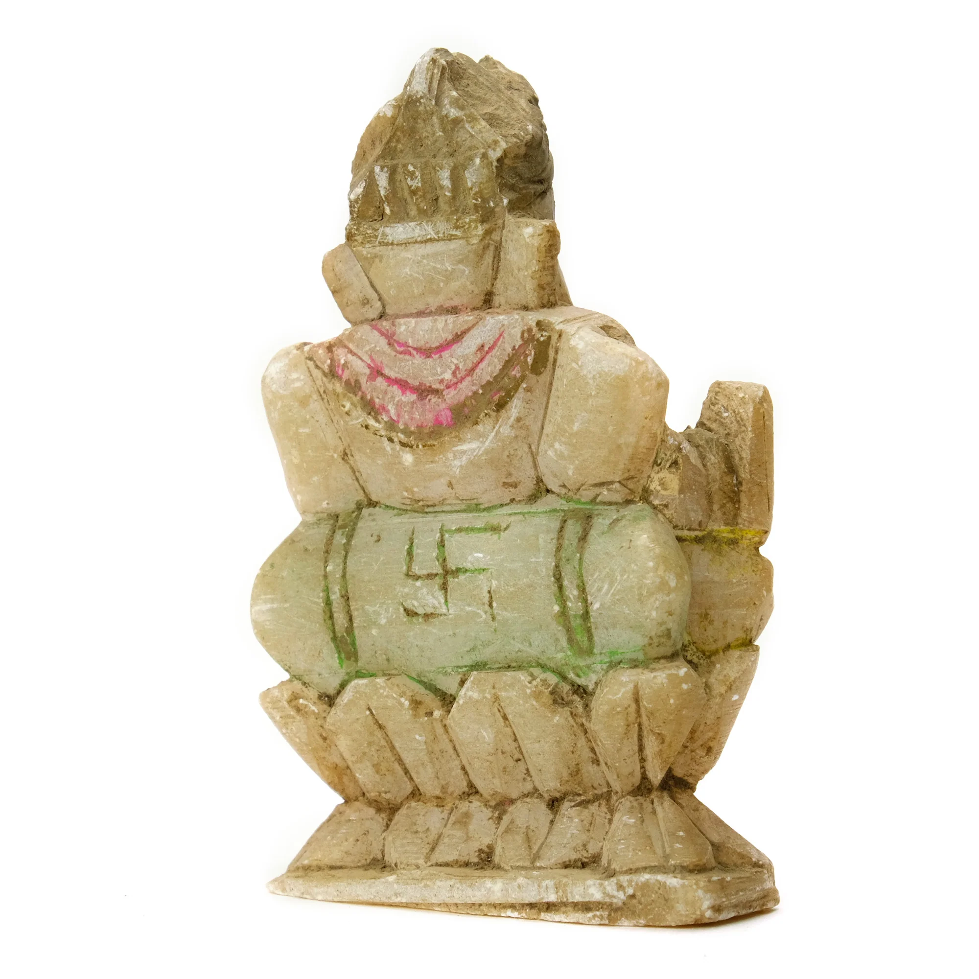 Lord Ganesha Marble Shrine Figure, India #51 - Image 3