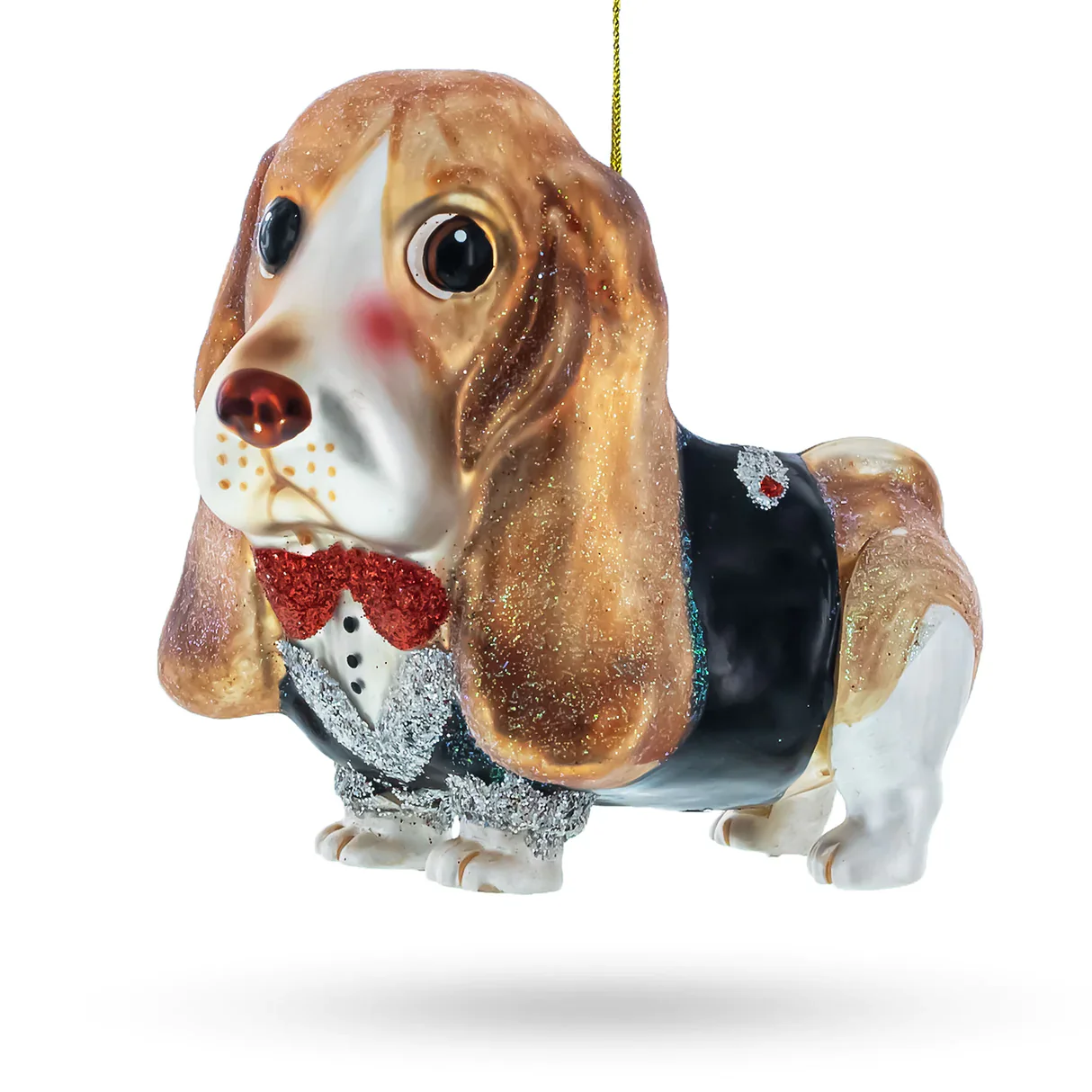 Spaniel First Date Dog Ornament PS - Image 2