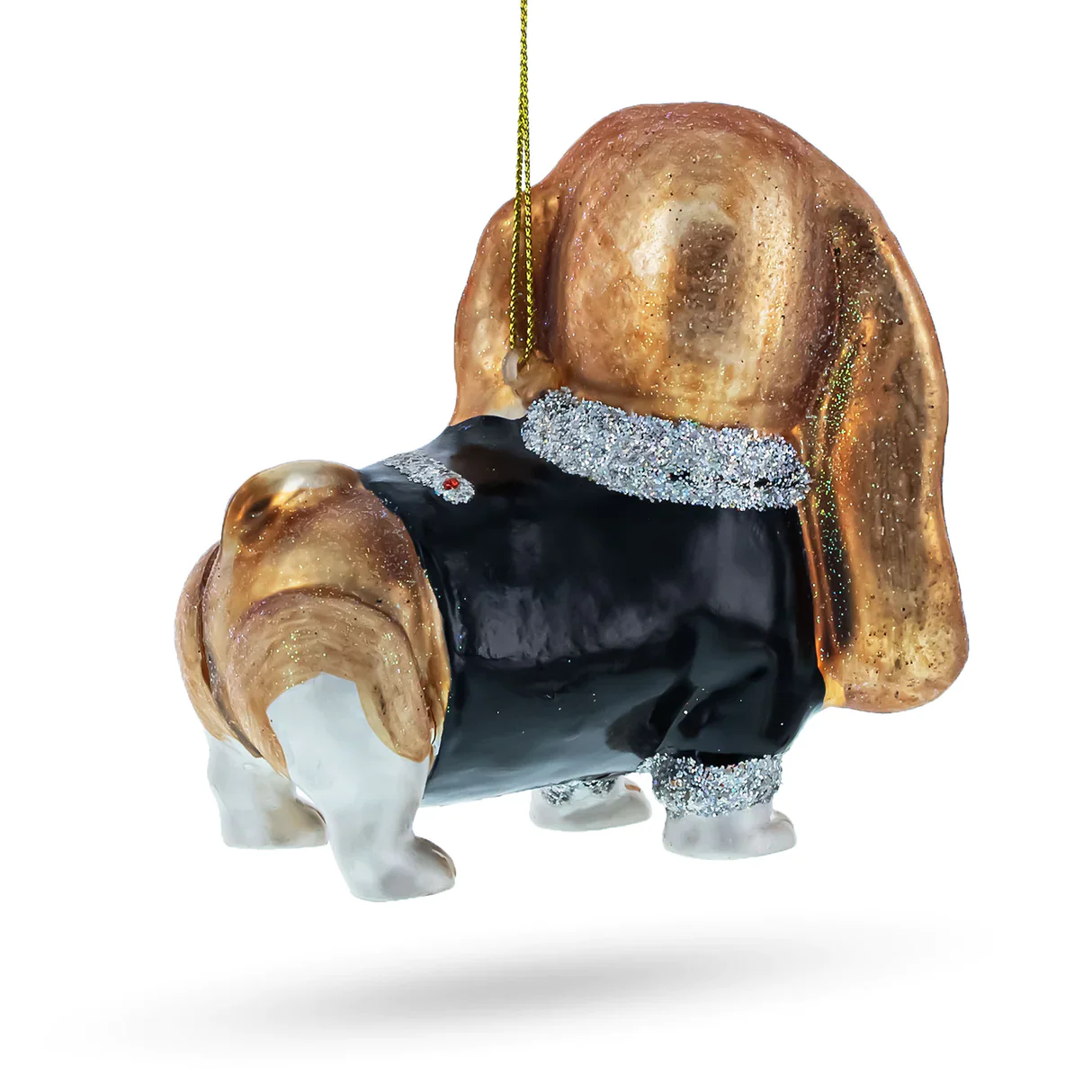 Spaniel First Date Dog Ornament PS - Image 3