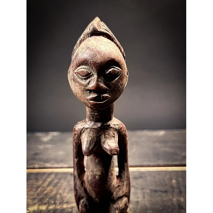 Luba "The Ideal Femine Form" Female Statuette, Zaire - Image 6