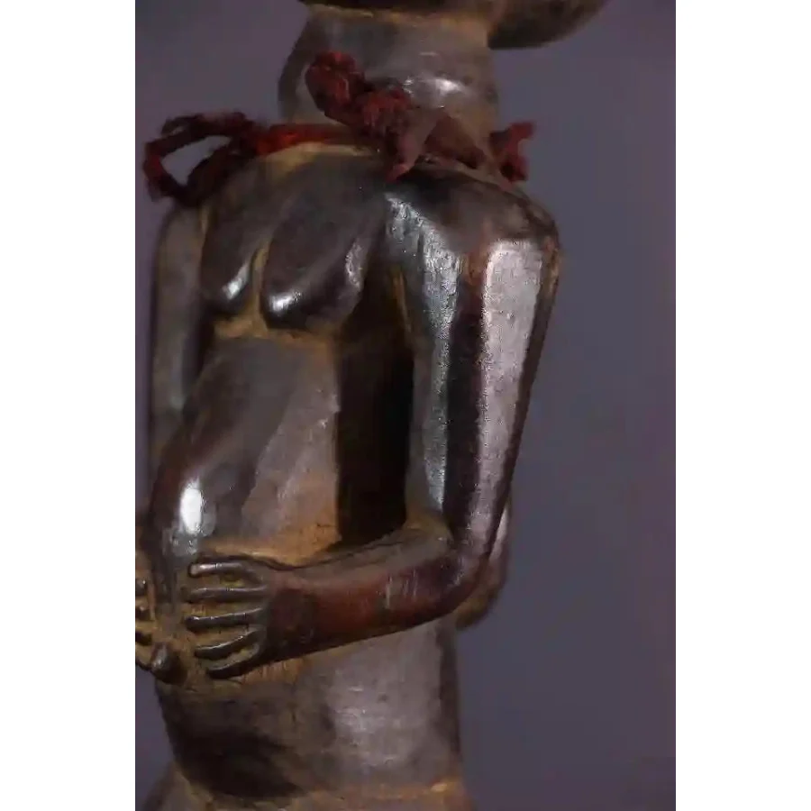 Luba Female Fetish Figure, Congo #511 - Image 10
