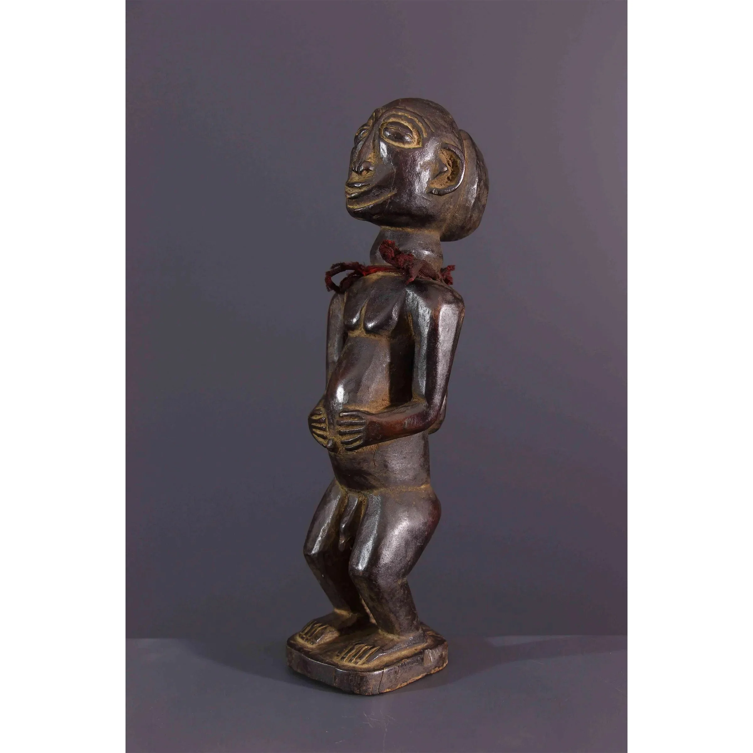 Luba Female Fetish Figure, Congo #511 - Image 3