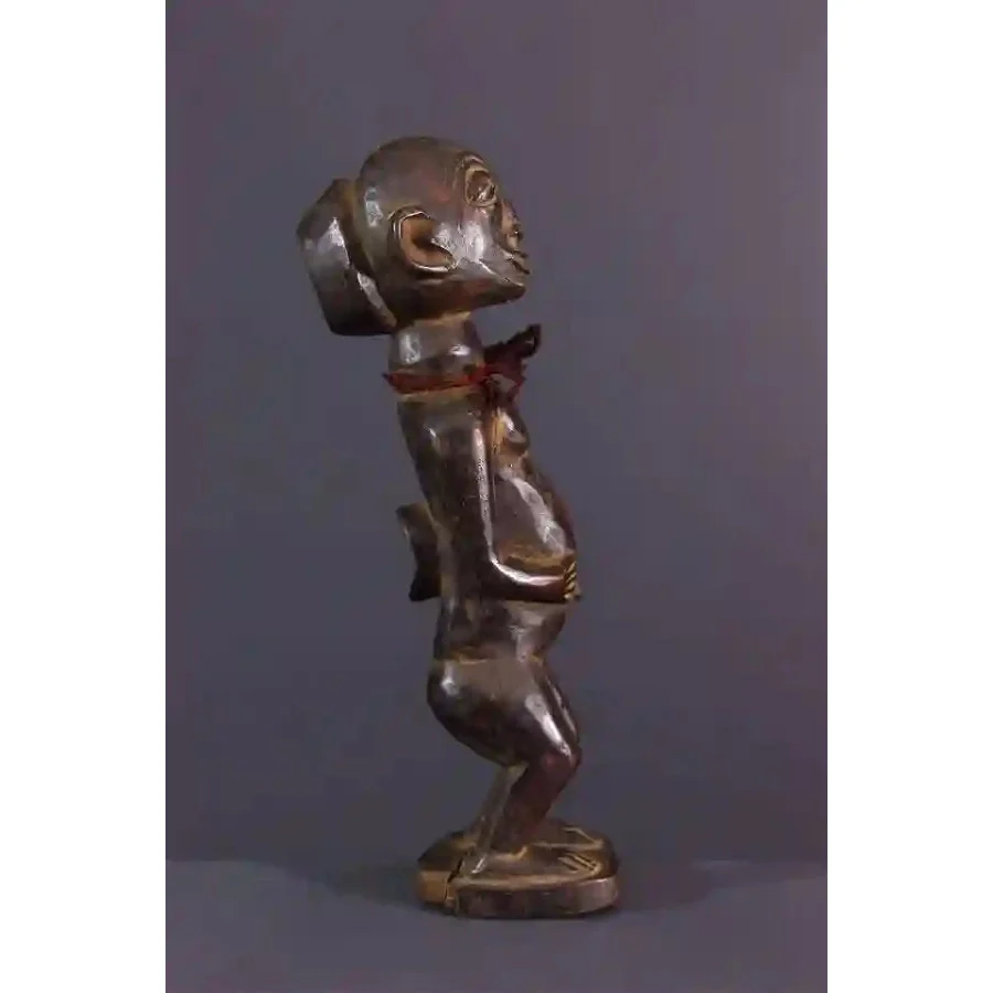 Luba Female Fetish Figure, Congo #511 - Image 4
