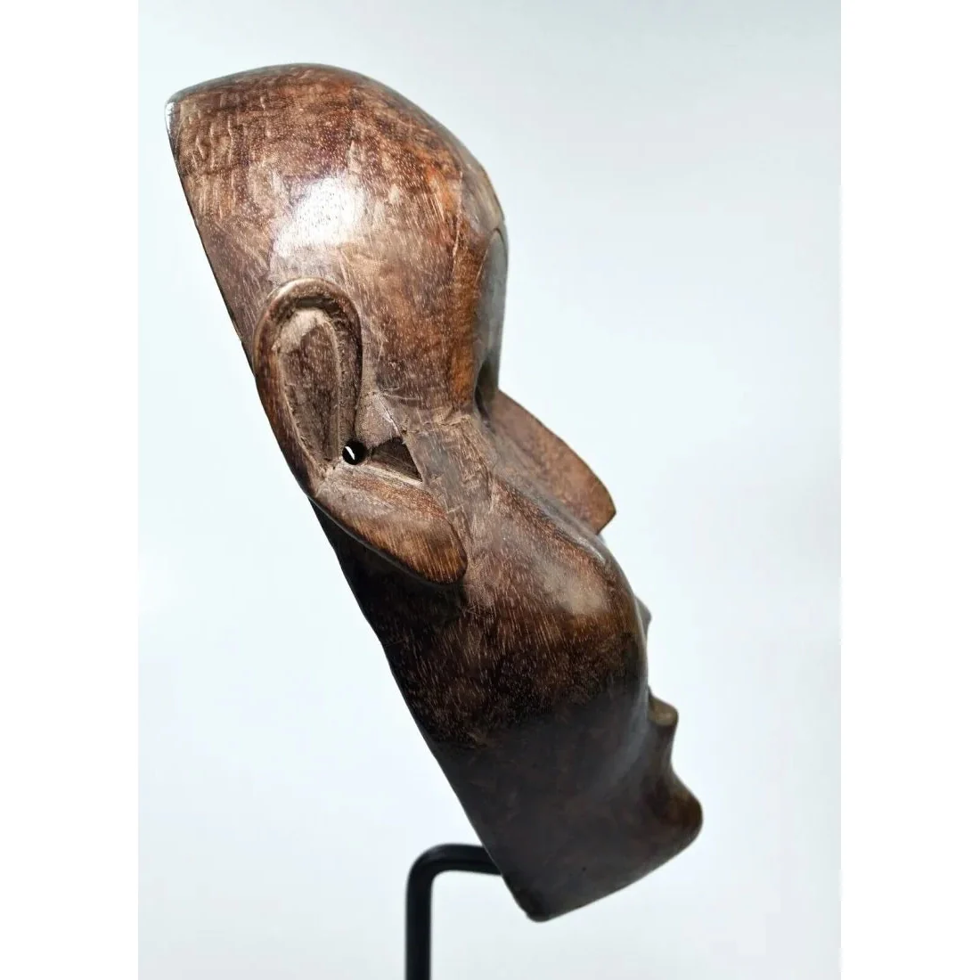 Madhesi People Shaman Dance Mask, Nepal #705 - Image 5