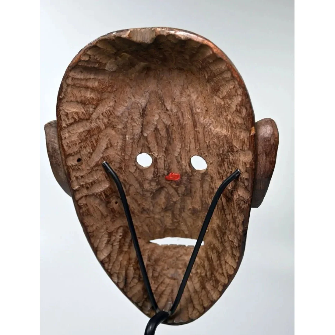Madhesi People Shaman Dance Mask, Nepal #705 - Image 6