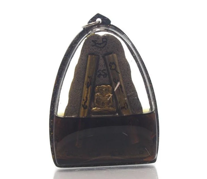 Mae Hong Prai Ghost / Spirit Amulet Pendant Phi Phrai -57 - Image 3