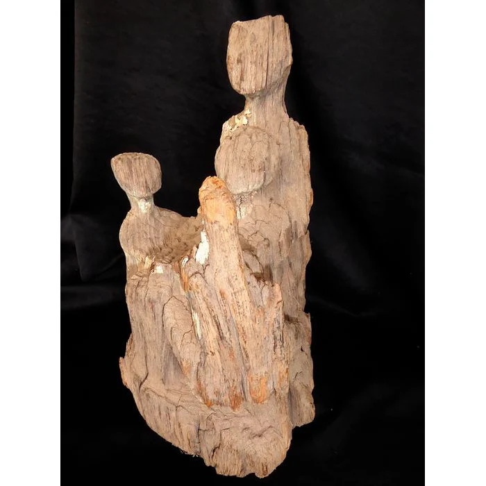 Mahafaly AloAlo Grave Post Fragment, Madagascar #881 - Image 13