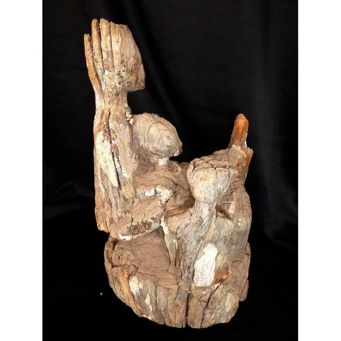 Mahafaly AloAlo Grave Post Fragment, Madagascar #881 - Image 18