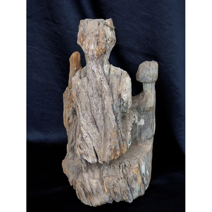 Mahafaly AloAlo Grave Post Fragment, Madagascar #881 - Image 23