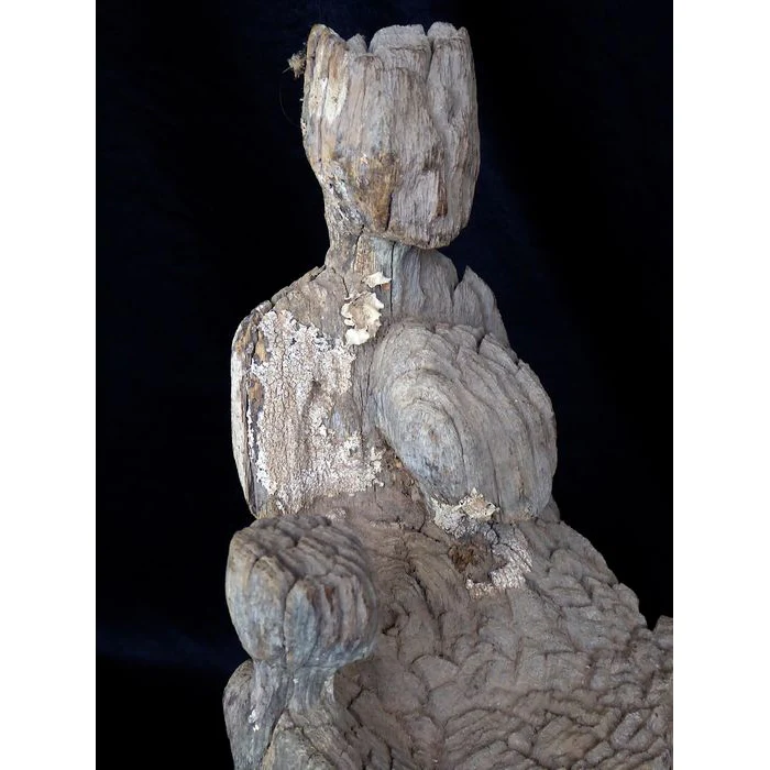 Mahafaly AloAlo Grave Post Fragment, Madagascar #881 - Image 25