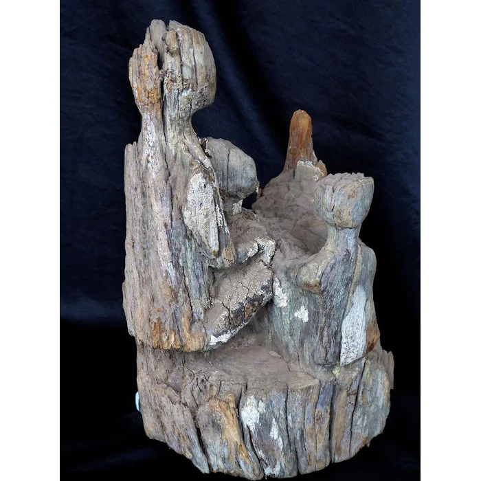 Mahafaly AloAlo Grave Post Fragment, Madagascar #881 - Image 27
