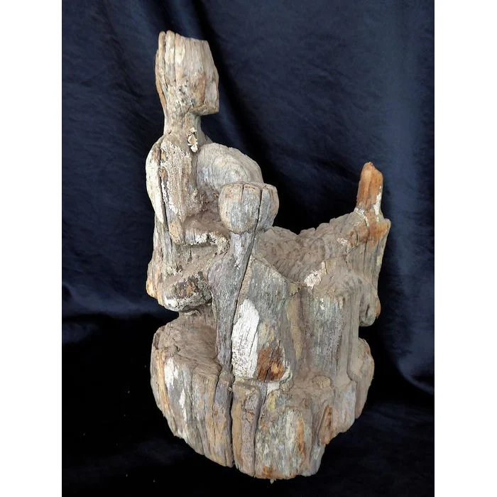Mahafaly AloAlo Grave Post Fragment, Madagascar #881 - Image 28