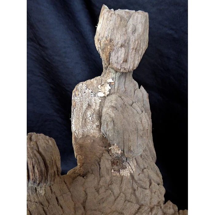 Mahafaly AloAlo Grave Post Fragment, Madagascar #881 - Image 29