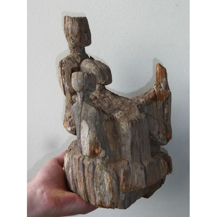 Mahafaly AloAlo Grave Post Fragment, Madagascar #881 - Image 3