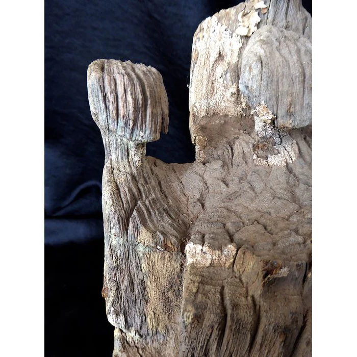 Mahafaly AloAlo Grave Post Fragment, Madagascar #881 - Image 30