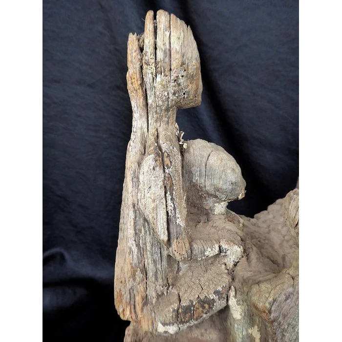 Mahafaly AloAlo Grave Post Fragment, Madagascar #881 - Image 33