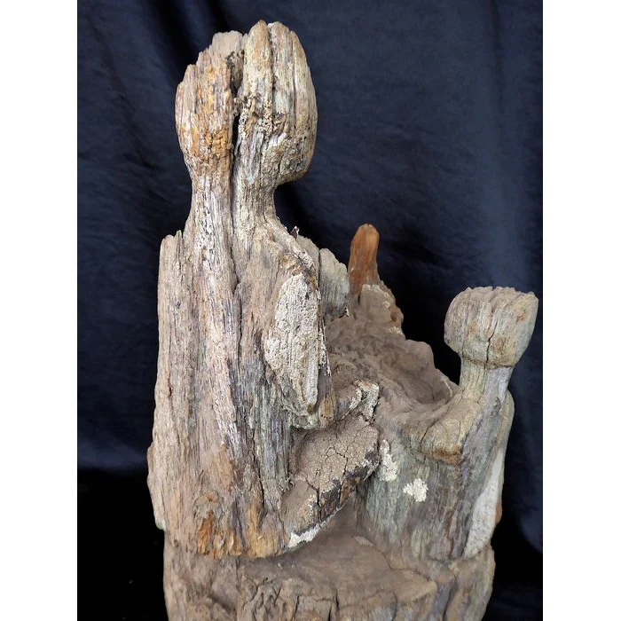 Mahafaly AloAlo Grave Post Fragment, Madagascar #881 - Image 35