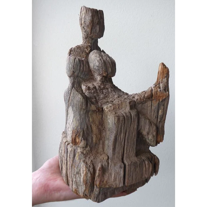 Mahafaly AloAlo Grave Post Fragment, Madagascar #881 - Image 36