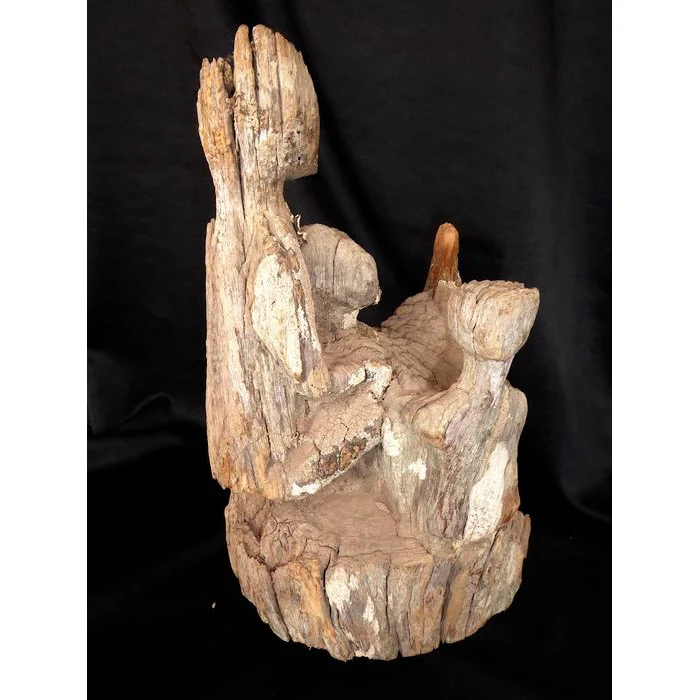 Mahafaly AloAlo Grave Post Fragment, Madagascar #881 - Image 6